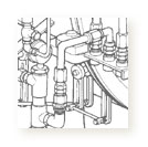 technical illustration of a cutaway