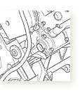 technical illustration of an engine